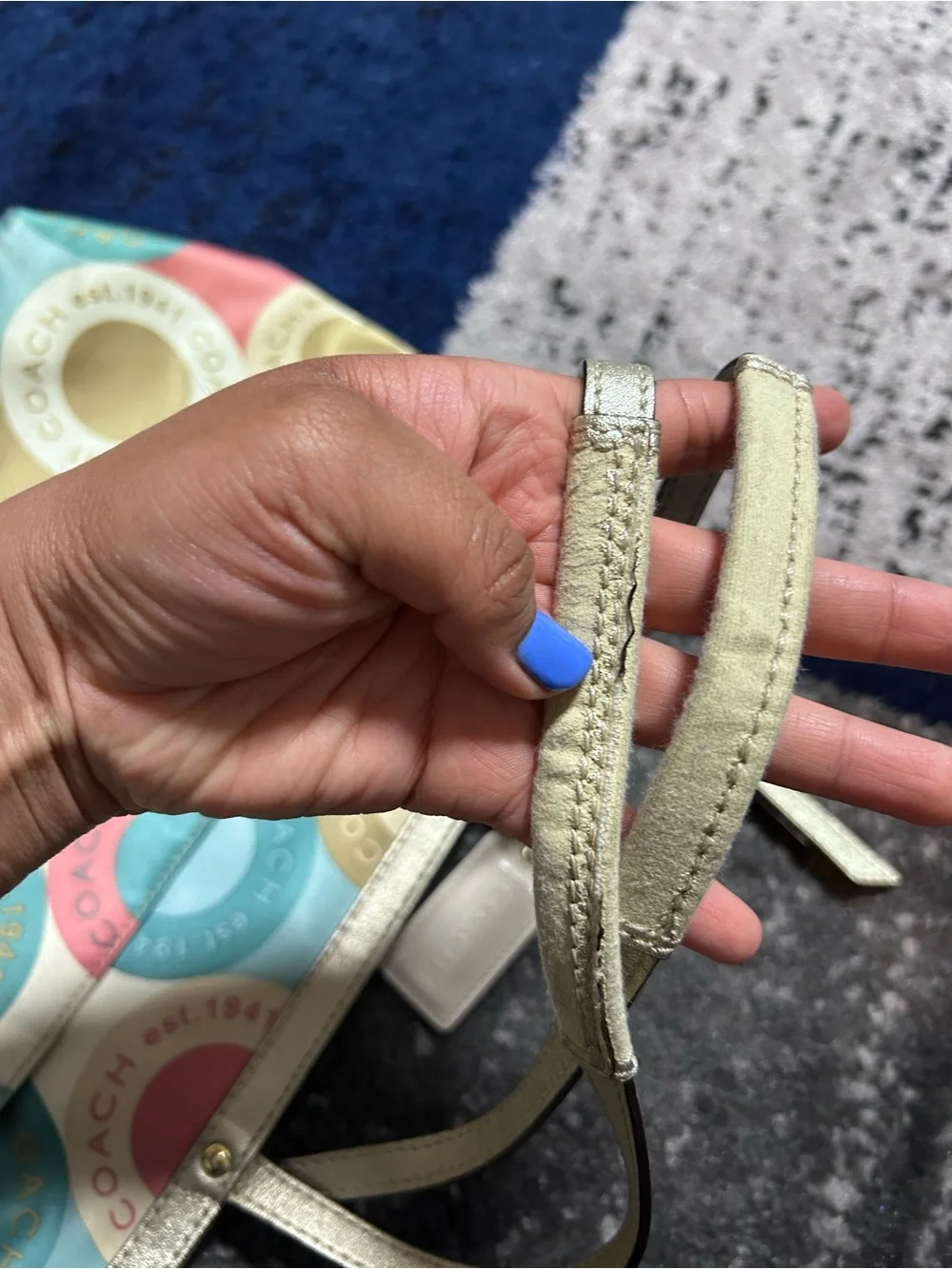 COACH - SoHo sateen tote
